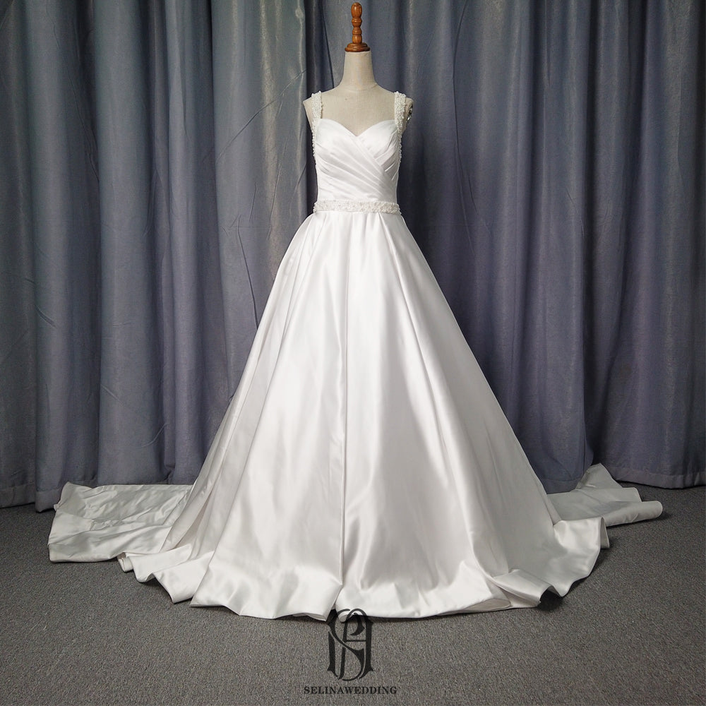 women's elegant long dress for princess bride ball gown wedding dress mermaid prom dress selina202271911