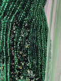 2023 summer Woman V-neck The Emerald Forest Evening Dress Ball Gown Dress Party&Prom Dress