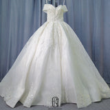 2022 New Wedding Dress Sweetheart Strapless Off-Shoulder Bridal Wedding Dress selina202206221