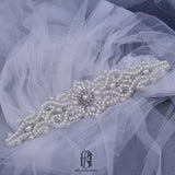 pearls wedding veil for the brides wedding tiara bridal head decoration selina20227194