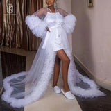 2022 Purewhite Bride And Bridesmaids Robes selina202252080