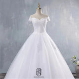 Pure white Women's Ball Gown Bridal Wedding Dresses selina20227198