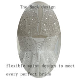 Bridal Dream Wedding Dress Long Sleeves Lace Round-neck selina202206234