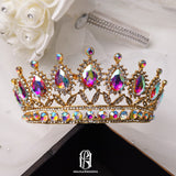 drop-shaped tiara Rhinestone Crown for the bride selina2022772