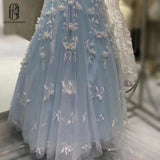 Elegant Gauze, Lace Evening Dress selina202252599
