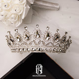 drop-shaped tiara Rhinestone Crown for the bride selina2022772