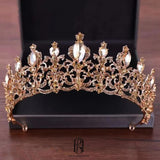 rose gold tiara for bride bridal wedding tiara princess crown selina20227191