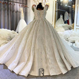 Short Sleeves Bridal Dress Ball Gown selina202252071