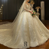 Stunning V neckline Wedding Dress selina2022531108