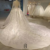 Off-White Lace Bridal Dress selina202251858