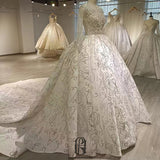 Off-White Lace Bridal Dress selina202251858