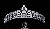 Full Cubic Zirconia Pearl Tiaras CZ Wedding Bridal Crowns Parade Headdress EngagementPageant Headpieces Hair Jewelry Gift For Women 20231206