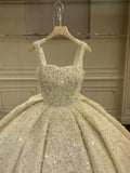 Short Sleeves Luxury Bridal Dress Ball Gown selina20221028
